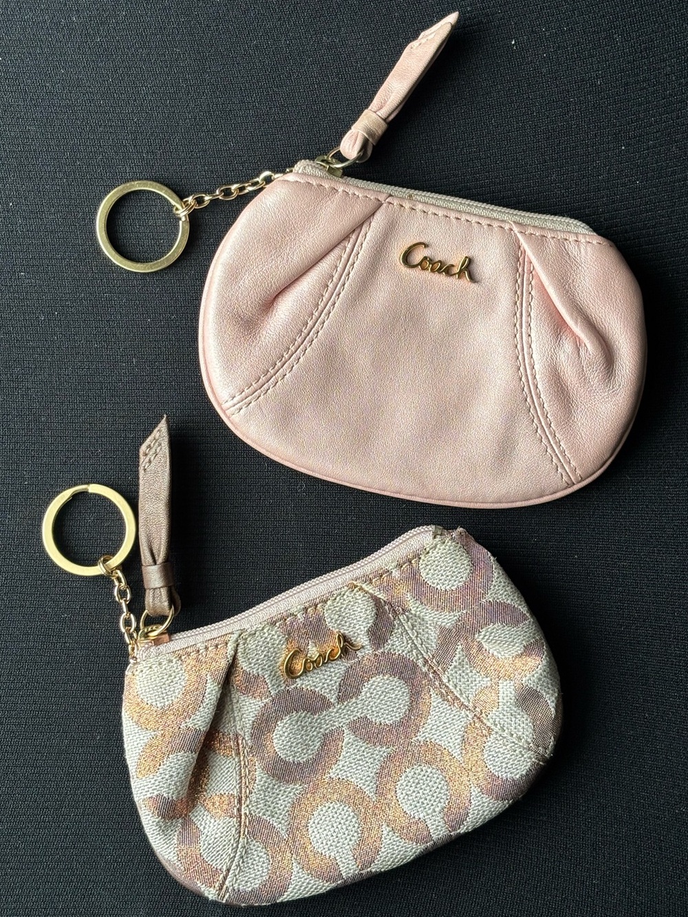 💕COACH Ashley Mini Pleated Coin Purse Set💕